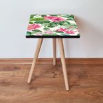 Casa si Gradina - Mobilier - Mese si birouri - Mese living - Masa laterala, Hanah Home, mdf, multicolor, 35x35x42 cm, 481LNA1786 - Infinity.ro