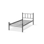 Casa si Gradina - Mobilier - Saltele si somiere - Somiere - Somiera single, Hanah Home, metal, negru, 90x190 cm, 319HBV1191 - Infinity.ro