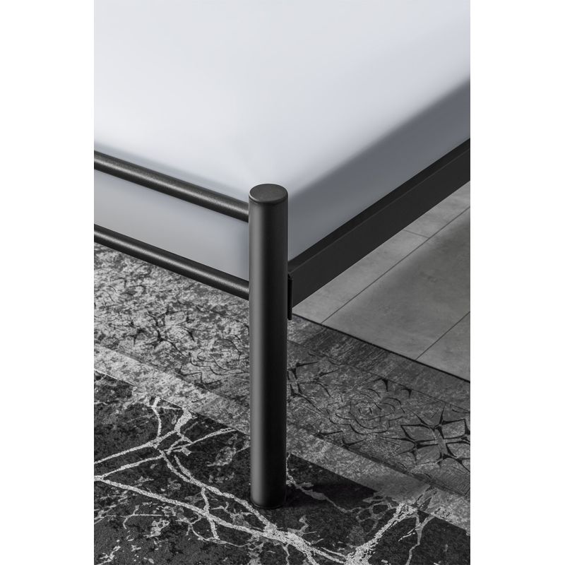 Casa si Gradina - Mobilier - Saltele si somiere - Somiere - Somiera, Hanah Home, metal, negru, 100x200 cm, 319HBV1107 - Infinity.ro