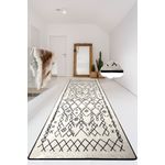 Casa si Gradina - Textile si covoare - Covoare - Covorase intrare - Covoras de intrare, Conceptum Hypnose, ecru, 80x200 cm, 100% poliester, antiderapant, 286CHL6605 - Infinity.ro