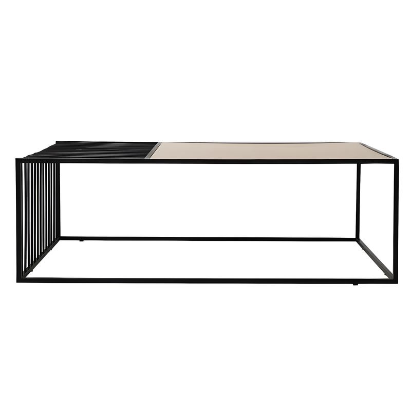 Casa si Gradina - Mobilier - Mese si birouri - Masute de cafea - Masuta de cafea, Hanah Home, mdf, nuc, 120x40x40 cm - Infinity.ro