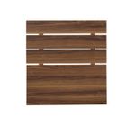 Casa si Gradina - Mobilier - Paturi si accesorii - Accesorii paturi - Tablie pat, Hanah Home, pal melaminat, nuc, 100x3x100 cm - Infinity.ro