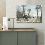 Casa si Gradina - Decoratiuni - Tablouri - Tablou canvas decorativ, Wallxpert, piele de caprioara, multicolor, 70x100 cm, rama lemn, 249CVT1525 - Infinity.ro