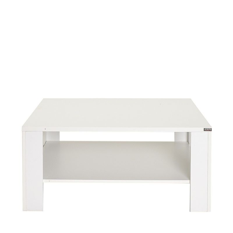 Casa si Gradina - Mobilier - Mese si birouri - Masute de cafea - Masuta de cafea, Hanah Home, pal melaminat, alb, 90x90x42 cm - Infinity.ro