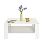 Casa si Gradina - Mobilier - Mese si birouri - Masute de cafea - Masuta de cafea, Hanah Home, pal melaminat, alb, 90x90x42 cm - Infinity.ro