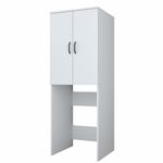 Casa si Gradina - Mobilier - Dulapuri si sifoniere - Dulapuri - Dulap pentru masina de spalat, Hanah Home, PAL melaminat, alb, 65x62.5x181.8 cm - Infinity.ro
