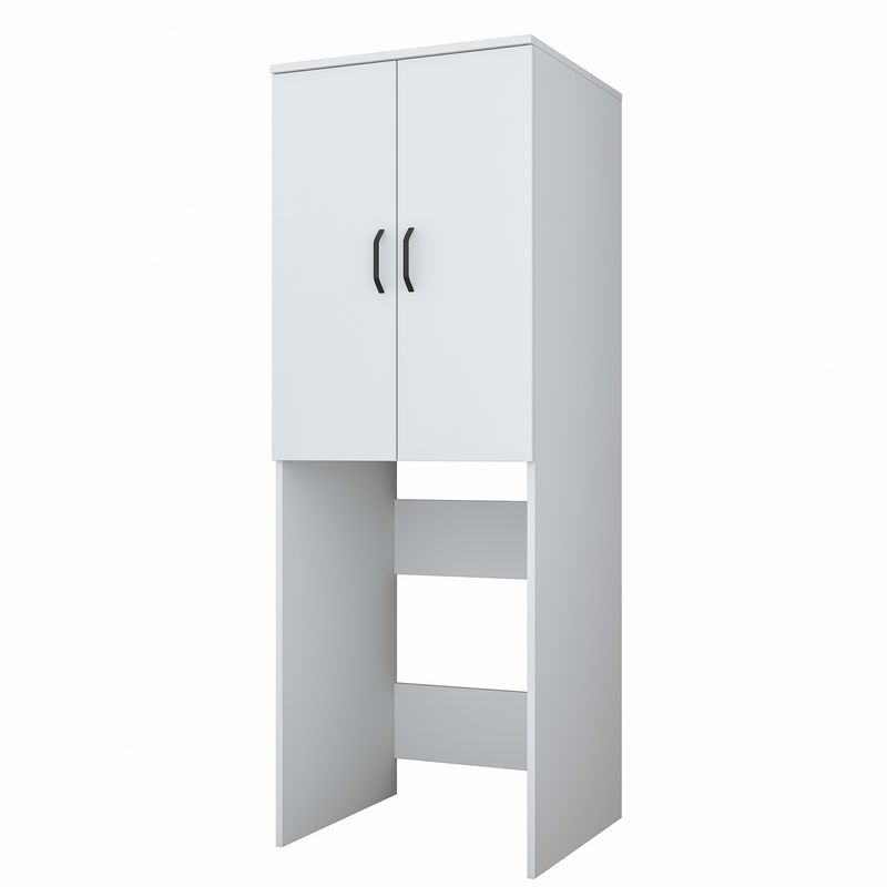 Casa si Gradina - Mobilier - Dulapuri si sifoniere - Dulapuri - Dulap pentru masina de spalat, Hanah Home, PAL melaminat, alb, 65x62.5x181.8 cm - Infinity.ro