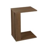 Casa si Gradina - Mobilier - Mese si birouri - Mese living - Masa laterala, Hanah Home, PAL melaminat, nuc, 35x45x61 cm - Infinity.ro