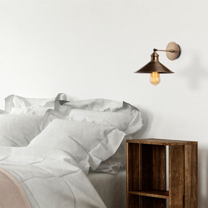 Casa si Gradina - Corpuri si surse de iluminat - Plafoniere, aplice si spoturi - Aplica de perete, Opviq, metal, vintage, 24x36 cm - Infinity.ro