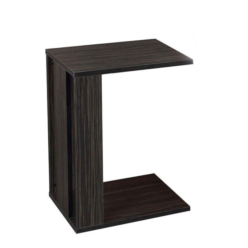 Casa si Gradina - Mobilier - Mese si birouri - Mese living - Masa laterala, Hanah Home, pal melaminat, wenge, 35x45x61 cm - Infinity.ro