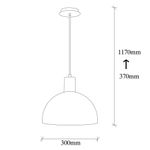 Casa si Gradina - Corpuri si surse de iluminat - Lustre si pendule - Lustra, Opviq, metal, galben, 30x117 cm - Infinity.ro