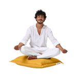 Casa si Gradina - Gradina si terasa - Mobilier exterior - Perne decorative exterior - Perna decorativa exterior, Hanah Home, galben, 70x70 cm, poliester, impermeabila - Infinity.ro