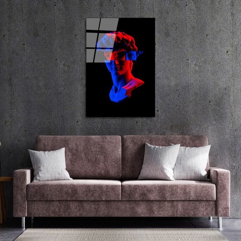 Casa si Gradina - Decoratiuni - Tablouri - Tablou decorativ, Wallxpert, sticla temperata, multicolor, 70x100 cm, 123BZM1268 - Infinity.ro