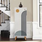 Casa si Gradina - Mobilier - Organizare si depozitare - Organizator incaltaminte - Dulap pentru pantofi, Hanah Home, pal melaminat, alb, 50x38x135 cm, 869VEL8598 - Infinity.ro