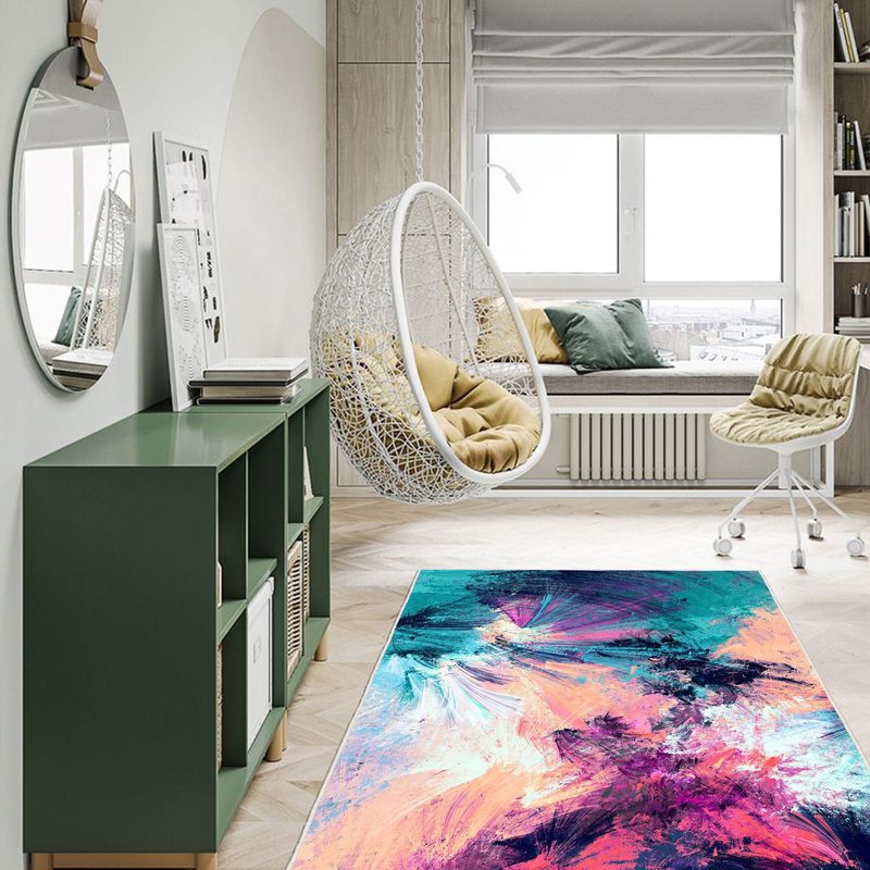 Casa si Gradina - Textile si covoare - Covoare - Covoare casa - Covor, Conceptum Hypnose, multicolor, 60x100 cm, 100% poliester, antiderapant, 478HFT1102 - Infinity.ro