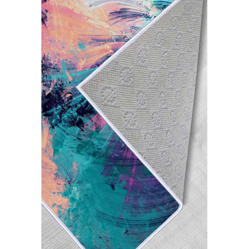 Casa si Gradina - Textile si covoare - Covoare - Covoare casa - Covor, Conceptum Hypnose, multicolor, 60x100 cm, 100% poliester, antiderapant, 478HFT1102 - Infinity.ro