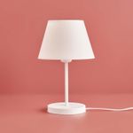 Casa si Gradina - Corpuri si surse de iluminat - Veioze si lampi - Veioze - Veioza, Opviq, metal, alb, 22x14x37 cm - Infinity.ro