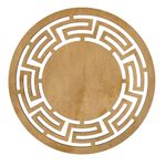 Casa si Gradina - Textile si covoare - Textile bucatarie - Servete si naproane - Set covorase de masa, Hermia, lemn, miere, 36x36 cm, 4 bucati, 790PYN1113 - Infinity.ro