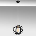 Casa si Gradina - Corpuri si surse de iluminat - Lustre si pendule - Lustra, Opviq, metal, negru antic, diametru 25 cm, inaltime reglabila - Infinity.ro