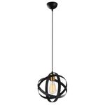 Casa si Gradina - Corpuri si surse de iluminat - Lustre si pendule - Lustra, Opviq, metal, negru antic, diametru 25 cm, inaltime reglabila - Infinity.ro