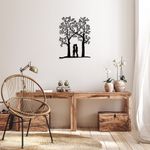 Casa si Gradina - Decoratiuni - Decoratiuni perete - Accesoriu decorativ de perete, Wallxpert, metal, negru, 46x63 cm - Infinity.ro
