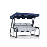 Casa si Gradina - Gradina si terasa - Balansoare si hamace - Balansoare - Balansoar de gradina, Hanah Home, metal, multicolor, 200x165x110 cm, 561CLR1734 - Infinity.ro