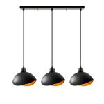 Casa si Gradina - Corpuri si surse de iluminat - Lustre si pendule - Lustra, Opviq, metal, negru, 75x15x112 cm - Infinity.ro