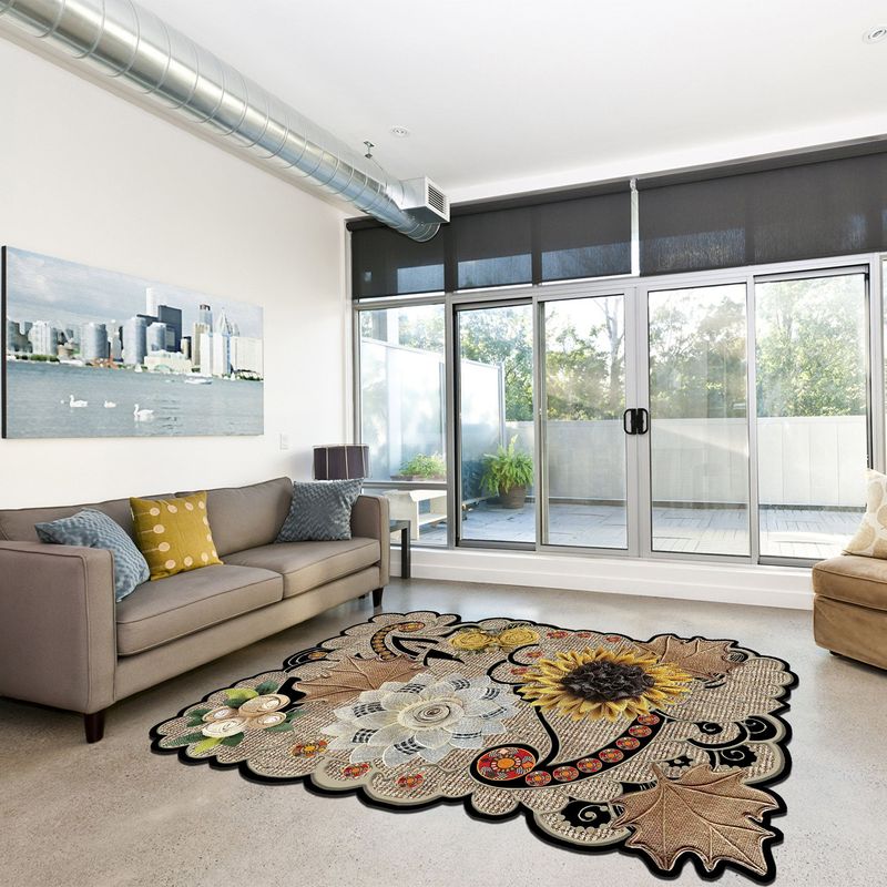 Casa si Gradina - Textile si covoare - Covoare - Covoare casa - Covor, Conceptum Hypnose, multicolor, 50x80 cm, 100% poliester, antiderapant, 478HFT3307 - Infinity.ro