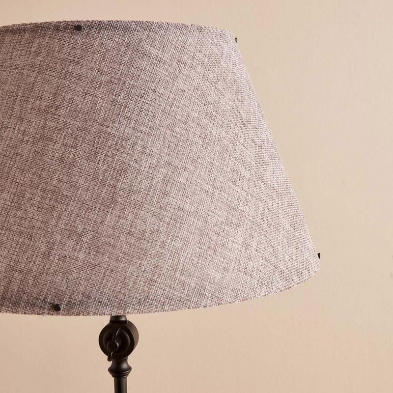 Casa si Gradina - Corpuri si surse de iluminat - Veioze si lampi - Lampadare - Lampadar, Opviq, pvc si metal, gri si negru, 145 cm - Infinity.ro