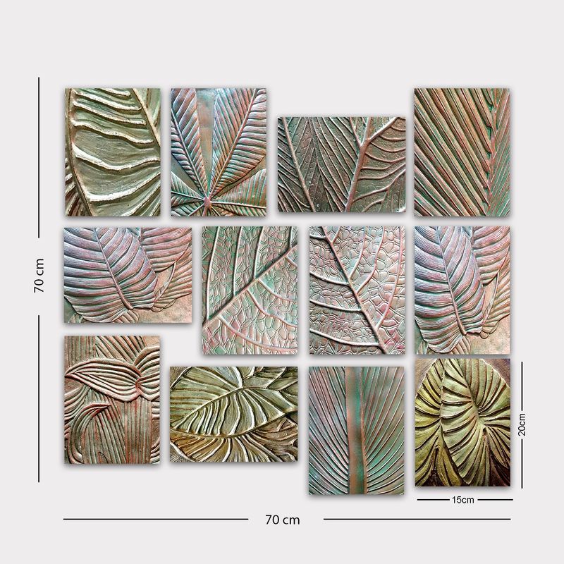 Casa si Gradina - Decoratiuni - Tablouri - Tablouri decorative, Wallxpert, mdf, multicolor, 20x15 cm, set 12 bucati, 364LUL1471 - Infinity.ro