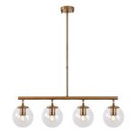 Casa si Gradina - Corpuri si surse de iluminat - Lustre si pendule - Lustra, Opviq, metal, vintage, 70x15x43-87 cm - Infinity.ro