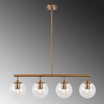 Casa si Gradina - Corpuri si surse de iluminat - Lustre si pendule - Lustra, Opviq, metal, vintage, 70x15x43-87 cm - Infinity.ro