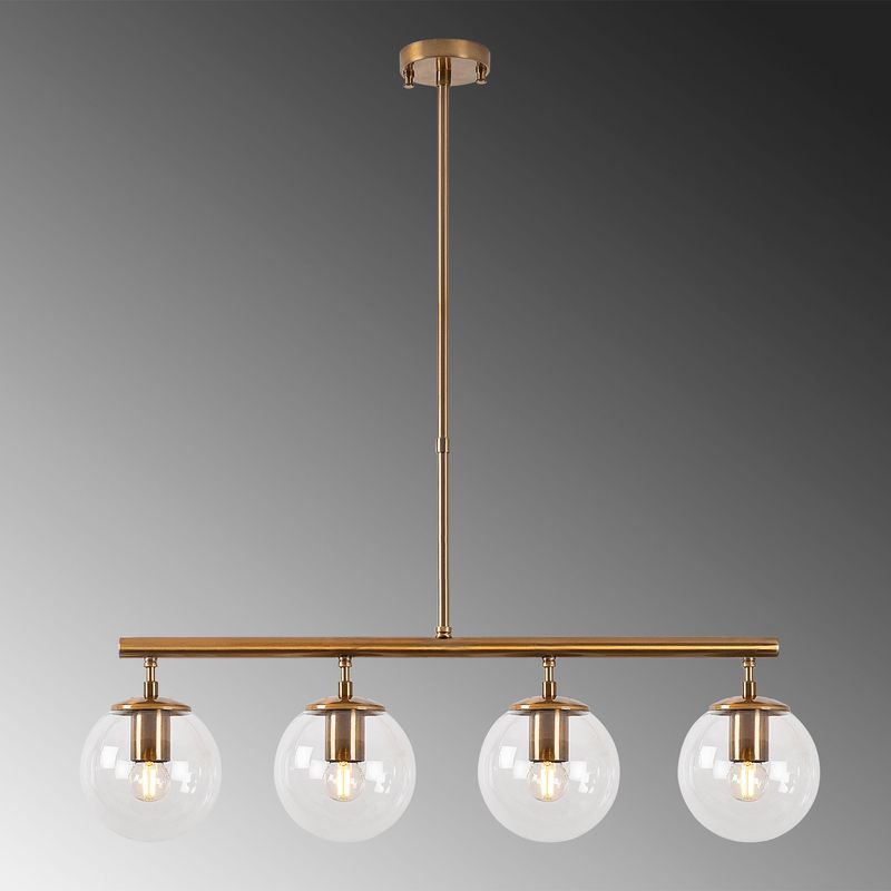 Casa si Gradina - Corpuri si surse de iluminat - Lustre si pendule - Lustra, Opviq, metal, vintage, 70x15x43-87 cm - Infinity.ro
