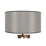 Casa si Gradina - Corpuri si surse de iluminat - Veioze si lampi - Lampadare - Lampadar, Opviq, lemn, maro gri, 150 cm - Infinity.ro
