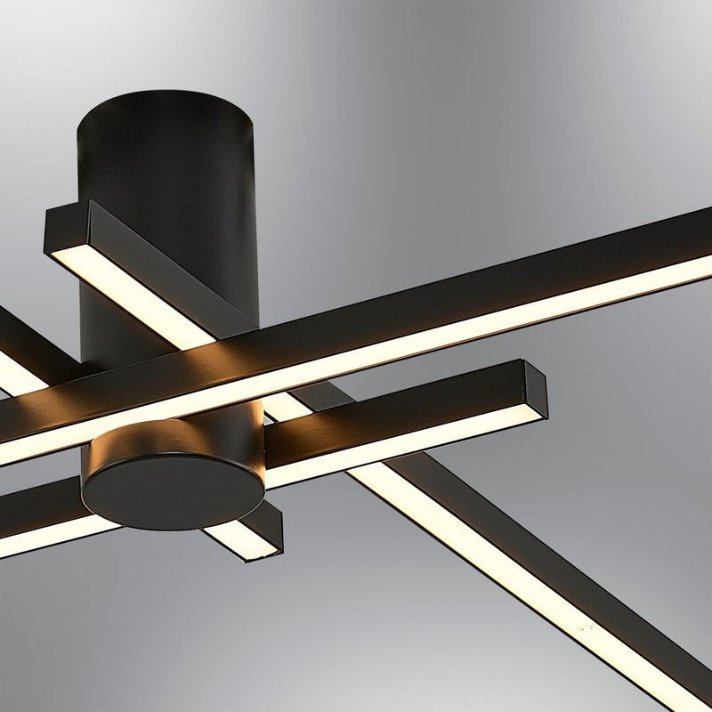 Casa si Gradina - Corpuri si surse de iluminat - Lustre si pendule - Lustra, Opviq, metal, negru, 9x9x18 cm - Infinity.ro