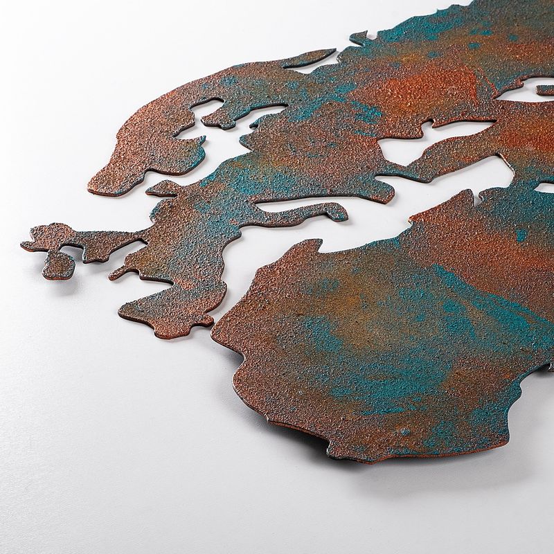 Casa si Gradina - Decoratiuni - Decoratiuni perete - Decoratiune de perete, Wallxpert, metal, multicolor, 150x59 cm - Infinity.ro