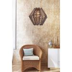 Casa si Gradina - Corpuri si surse de iluminat - Lustre si pendule - Lustra, Opviq, lemn, maro, 35x35x75 cm - Infinity.ro