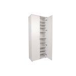 Casa si Gradina - Mobilier - Dulapuri si sifoniere - Dulapuri pantofi - Dulap pantofi, Hanah Home, pal melaminat, alb, 76x36x187 cm - Infinity.ro