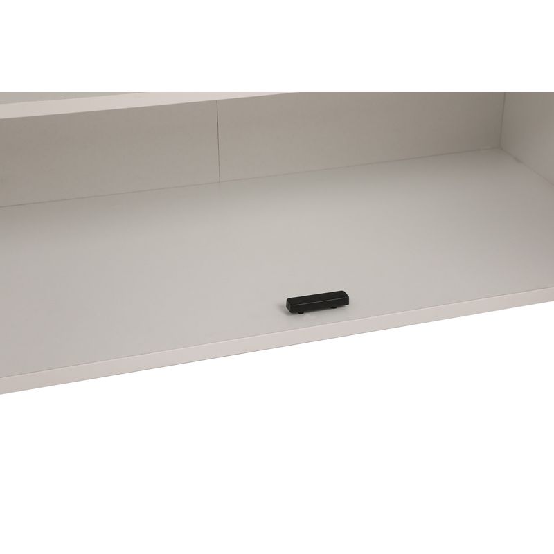 Casa si Gradina - Mobilier - Dulapuri si sifoniere - Dulapuri pantofi - Dulap pantofi, Hanah Home, pal melaminat, alb, 76x36x187 cm - Infinity.ro