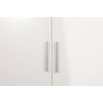 Casa si Gradina - Mobilier - Dulapuri si sifoniere - Dulapuri pantofi - Dulap pantofi, Hanah Home, pal melaminat, alb, 76x36x187 cm - Infinity.ro