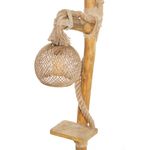 Casa si Gradina - Corpuri si surse de iluminat - Veioze si lampi - Lampadare - Lampadar, Opviq, lemn, natural, 140 cm - Infinity.ro