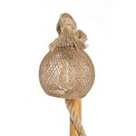 Casa si Gradina - Corpuri si surse de iluminat - Veioze si lampi - Lampadare - Lampadar, Opviq, lemn, natural, 140 cm - Infinity.ro