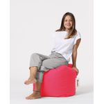 Casa si Gradina - Mobilier - Scaune si fotolii - Tabureti - Taburet, Hanah Home, poliester, roz, 45x45x45 cm - Infinity.ro