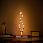 Casa si Gradina - Corpuri si surse de iluminat - Veioze si lampi - Veioze - Veioza, Opviq, metal, auriu, 20x12x48 cm - Infinity.ro