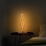Casa si Gradina - Corpuri si surse de iluminat - Veioze si lampi - Veioze - Veioza, Opviq, metal, auriu, 20x12x48 cm - Infinity.ro