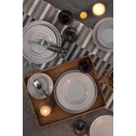 Casa si Gradina - Bucatarie si vesela - Vesela si tacamuri - Servicii de masa - Serviciu de masa 24 piese, Hermia, portelan, bej - Infinity.ro