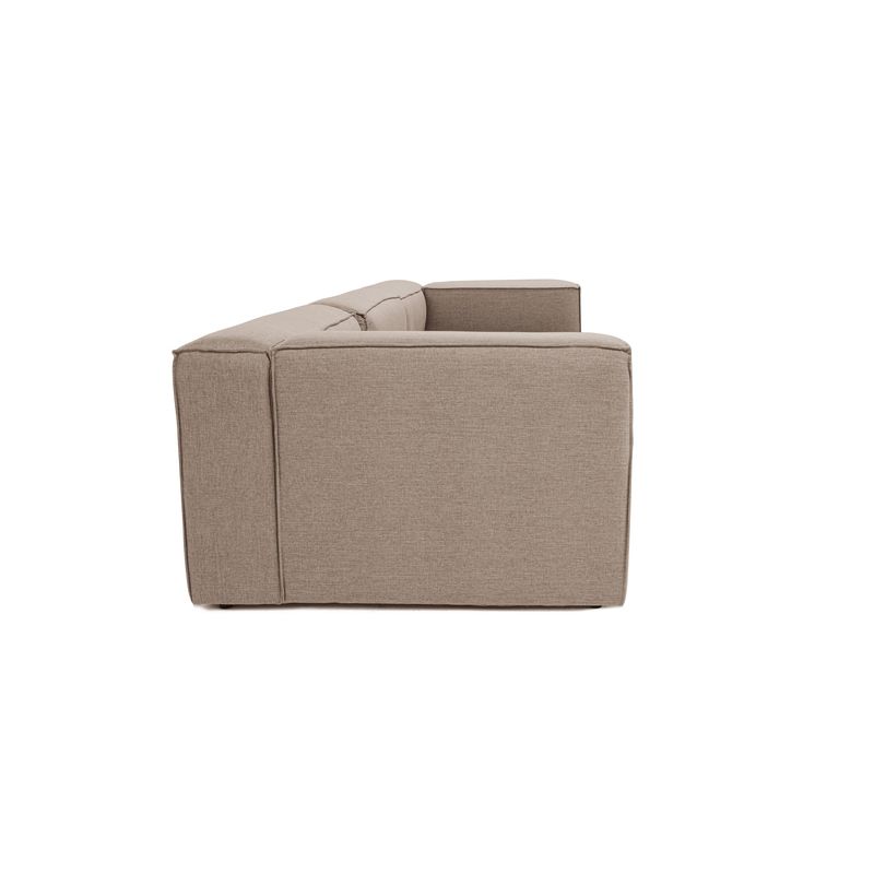 Casa si Gradina - Mobilier - Canapele si coltare - Canapele - Canapea 3 locuri, Hanah Home, in, maro, 297x105x66 cm - Infinity.ro