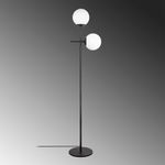 Casa si Gradina - Corpuri si surse de iluminat - Veioze si lampi - Lampadare - Lampadar, Opviq, metal, negru, 34x15x174 cm - Infinity.ro