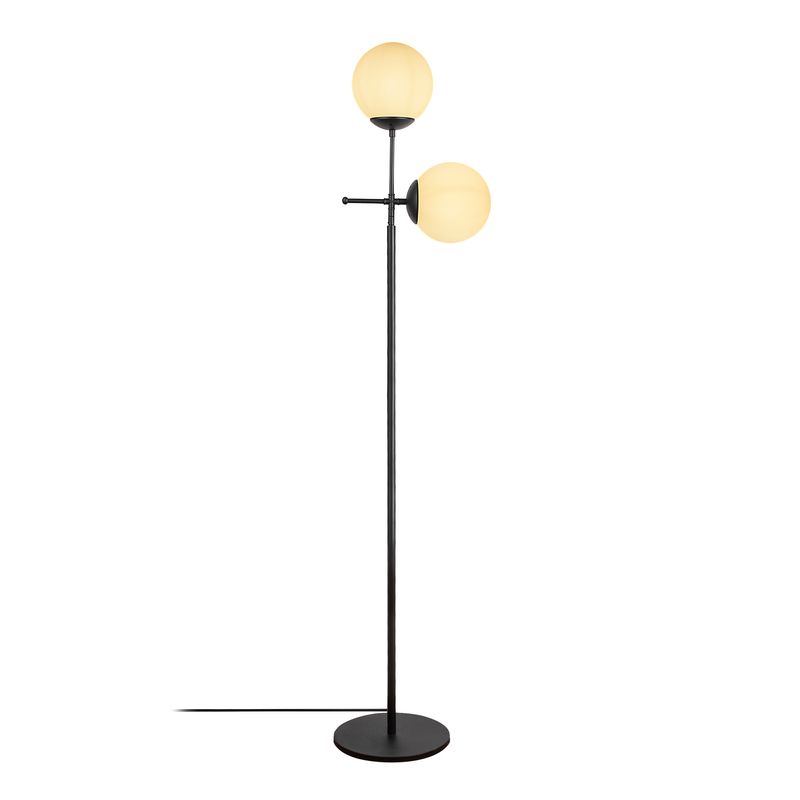 Casa si Gradina - Corpuri si surse de iluminat - Veioze si lampi - Lampadare - Lampadar, Opviq, metal, negru, 34x15x174 cm - Infinity.ro