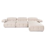 Casa si Gradina - Mobilier - Canapele si coltare - Coltare - Coltar, Atelier Del Sofa, textil, maro deschis, 300x200x100 cm - Infinity.ro